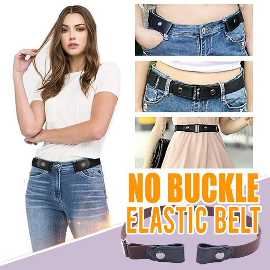 Buckle-free Invisible Elastic Waist Belts - asierno